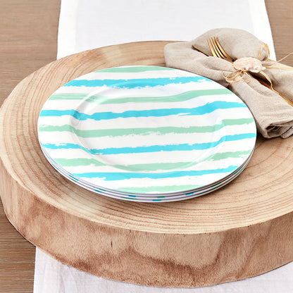 Coastal Melamine Dinnerware Set - Bowls or Plates