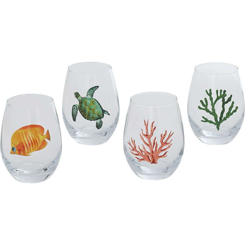 Sea Turtle Tabletop Collection#select-item_set-of-4-glasses