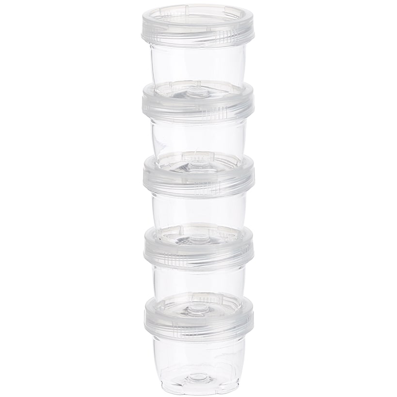 Mini Plastic Seasoning and Spice Jar Set with Carrier Bag