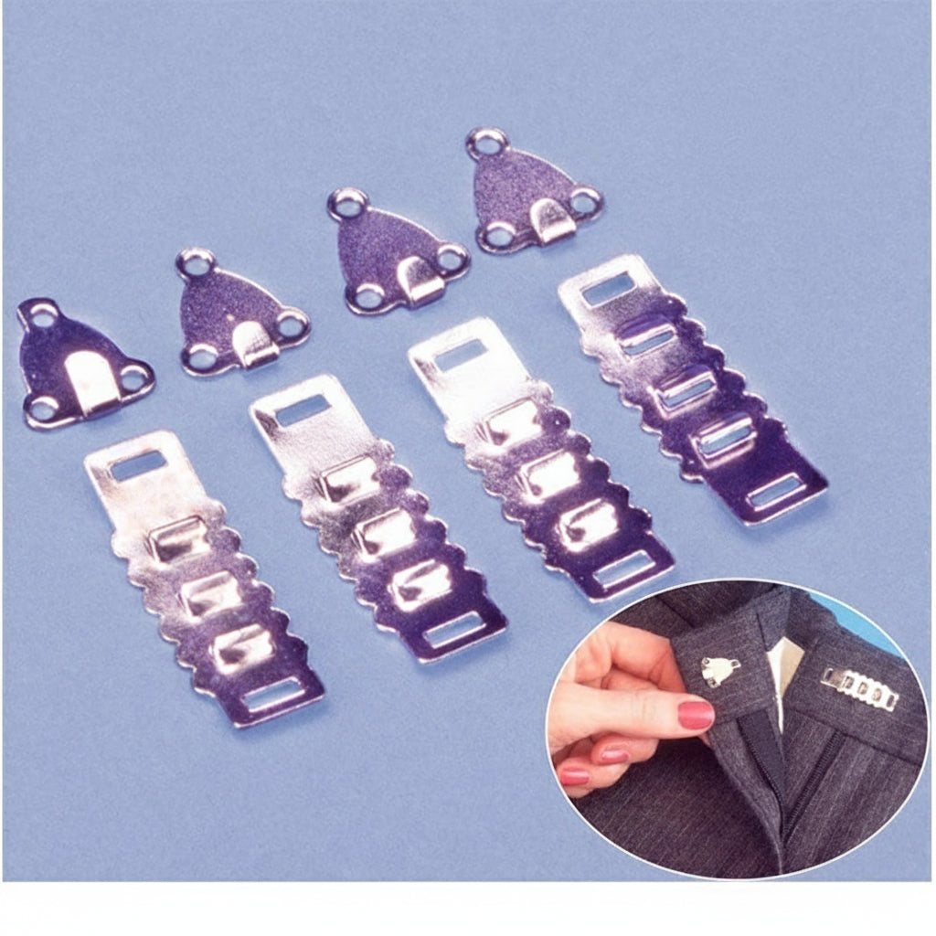 Set of 6 Adjustable Waistband Hooks