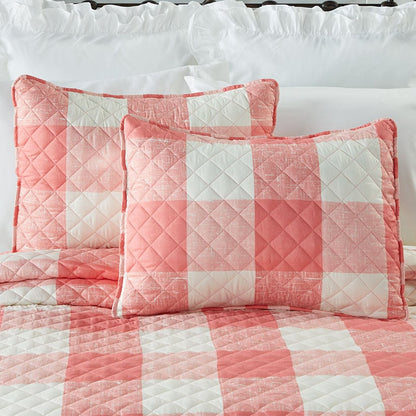 Spring Buffalo Check Sham