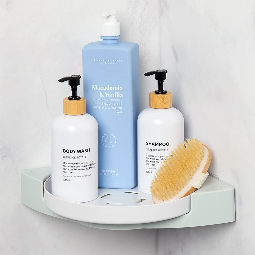 Bathroom Corner Shower Shelf - Rotates 360°