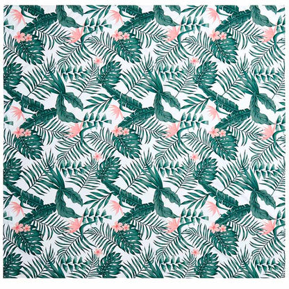 Palm Floral Shower Curtain, Bath Rug, Hand Towels, Valance, or Hooks