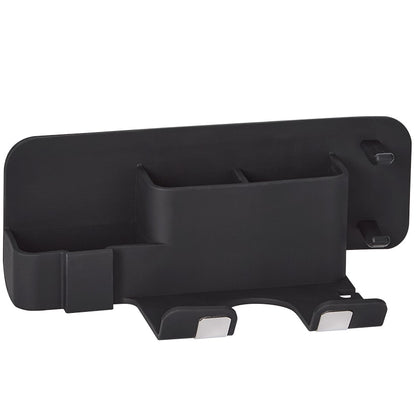 Wall-Mounted Silicone Hair Dryer and Accessories Holder - Bathroom