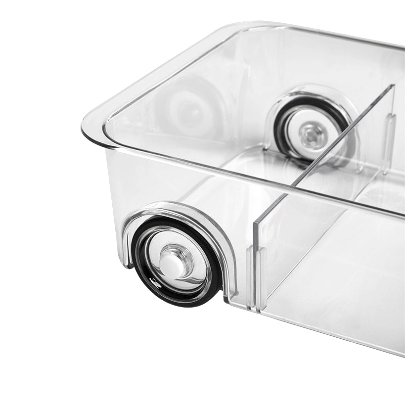 Roll Out Refrigerator Organizer Storage Drawer with Dividers#select-organizer_single