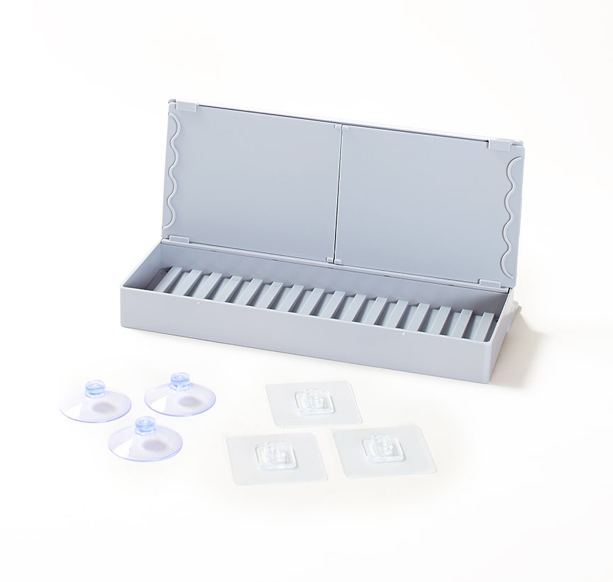 Sink Splash Guard with Organizer