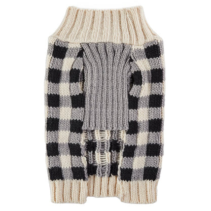 Buffalo Check Pet Sweater