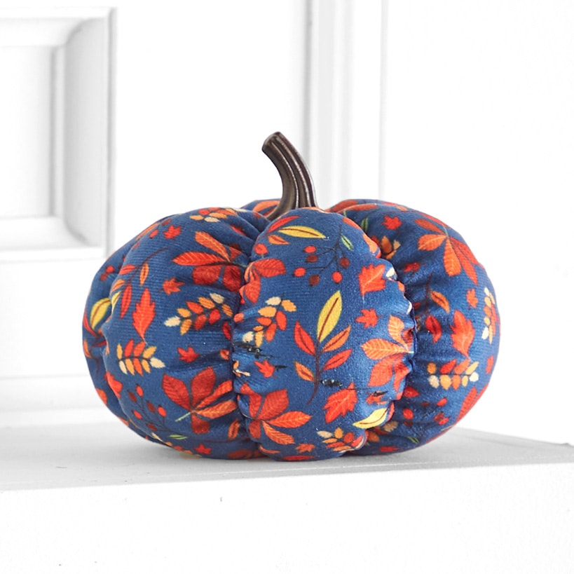 Decorative Harvest Plush Pumpkin#select-color_harvest-leaves