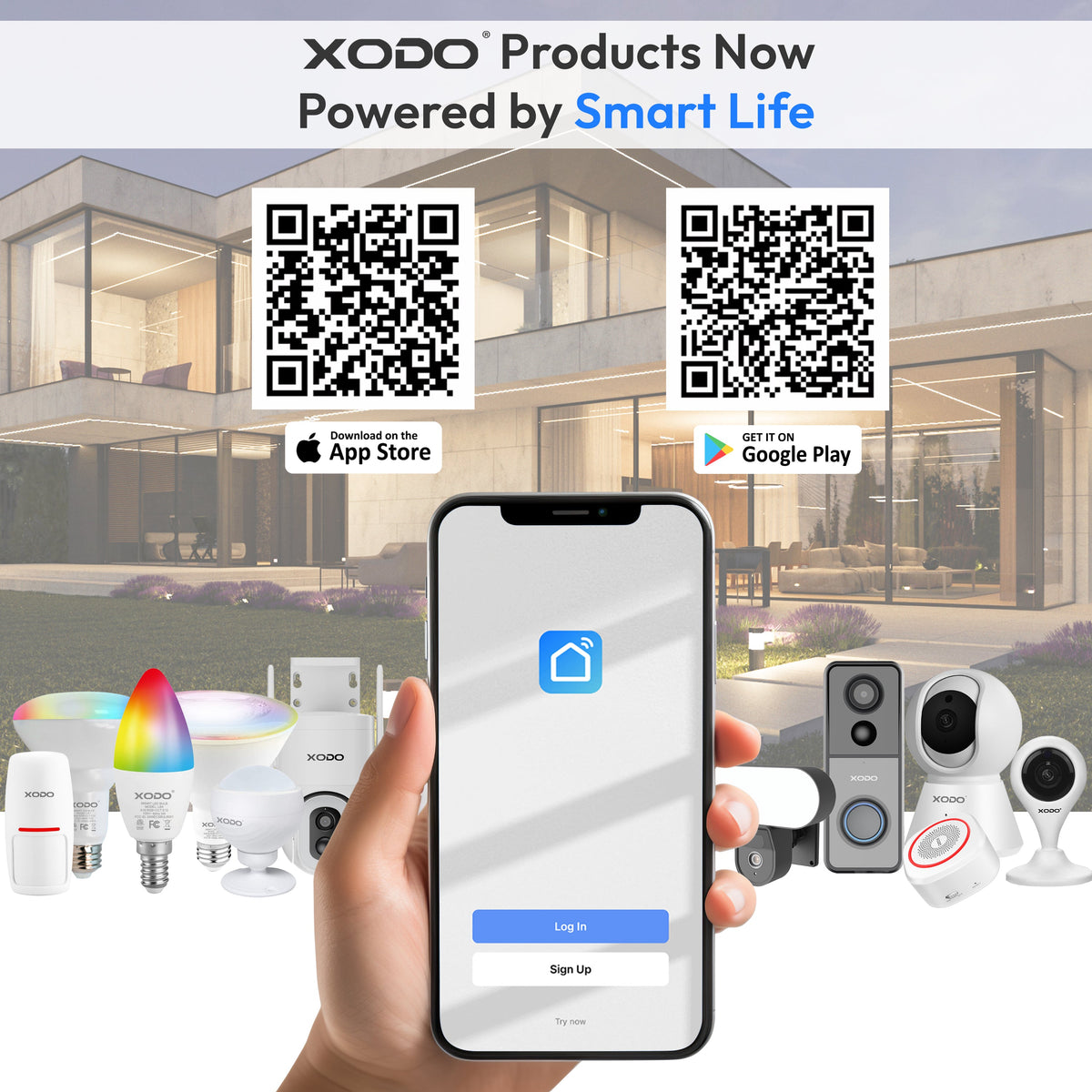 XODO DL1 Smart Christmas String Lights - Voice Controlled LED Lights