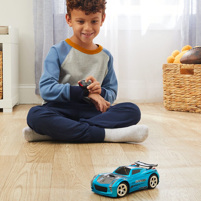 Interactive Voice-Controlled Race Car - Rechargeable with Realistic Lights
