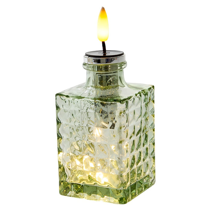 Solar LED Bitters Glass Aux Candle Light | The Lakeside Collection