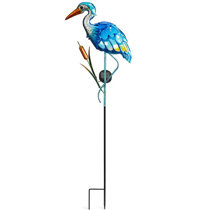 Solar Bird Garden Stake