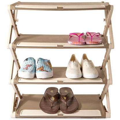 Expandable Shoe Rack - 4 Tier