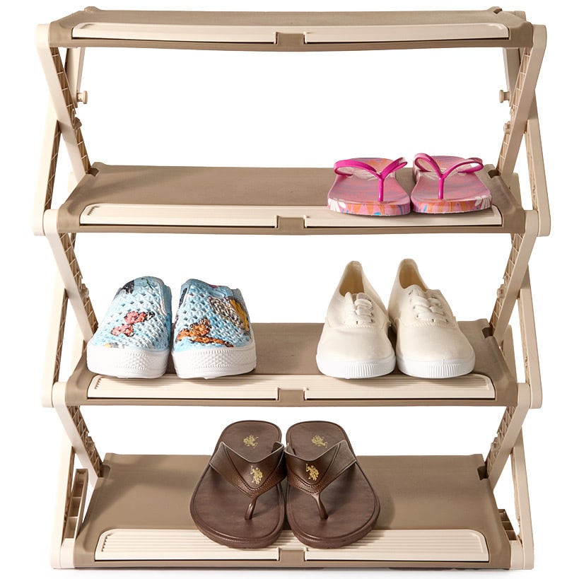 Expandable Shoe Rack - 4 Tier