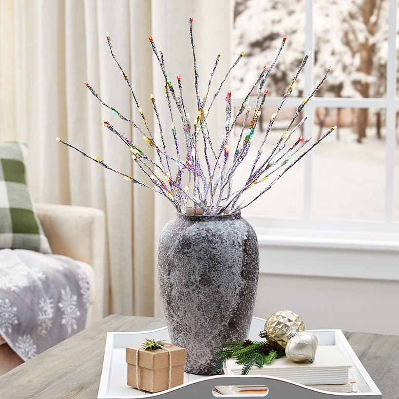 Lighted Winter Branches - 3 Piece Set - Multi Color#select-color_multi-color