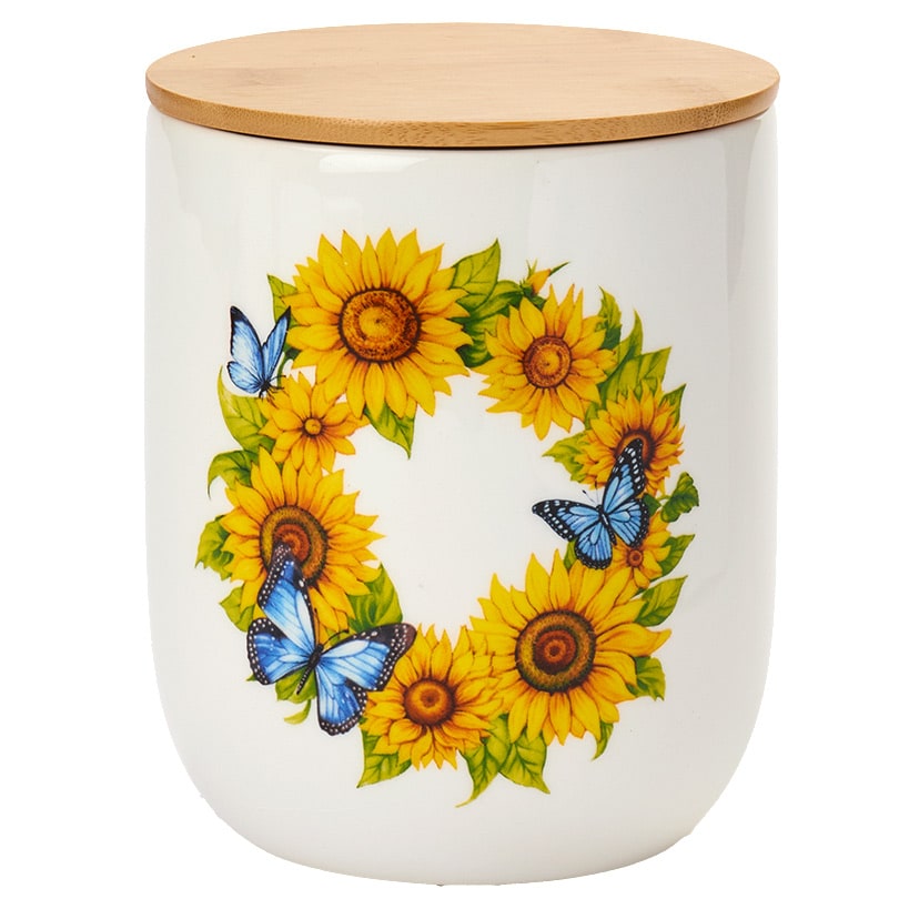 Blooming Springtime Food Storage Canister
