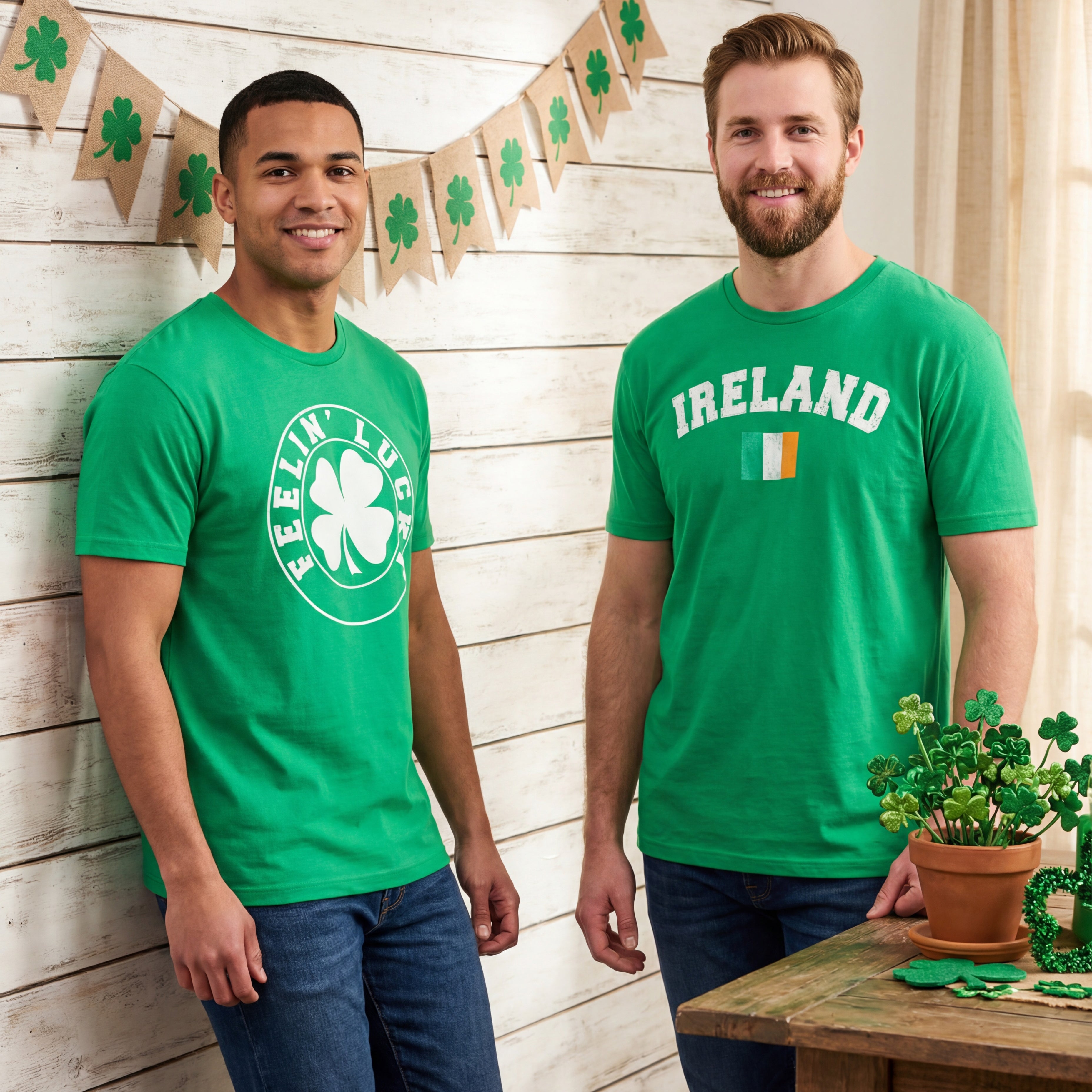St. Patrick's Day Short Sleeve Men's T Shirt