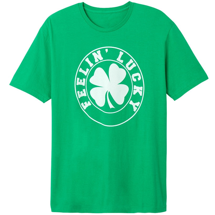 St. Patrick's Day Short Sleeve Men's T Shirt#select-design_lucky