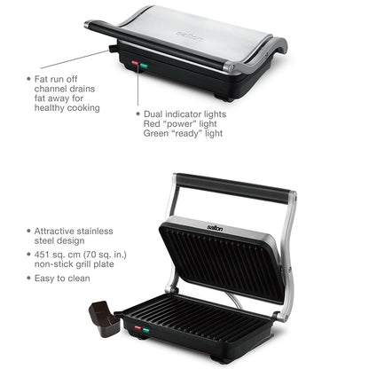 Stainless Steel Panini Grill