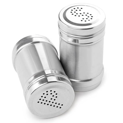 Stainless Steel Salt & Pepper Shakers