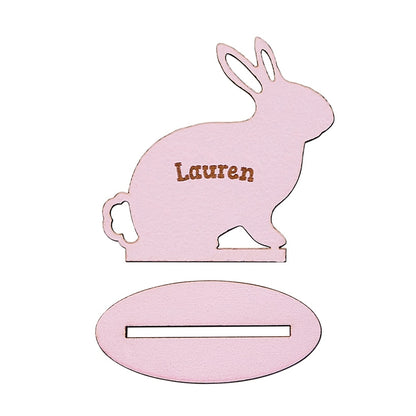 Personalized Standing Bunny Wood Gifts