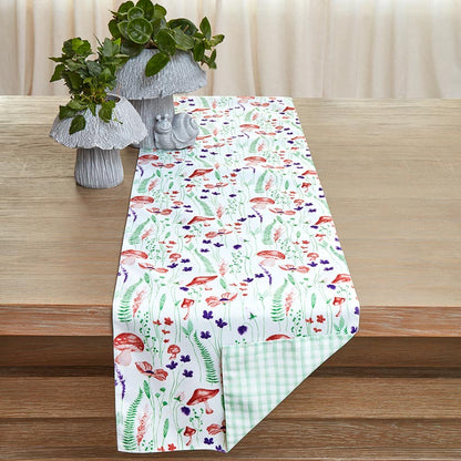 Stella Spring Mushroom Table Runner or Set of 4 Placemats