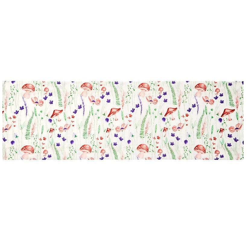 Spring Mushroom Shower Curtain, Bath Rug, Hand Towels, Valance or Hooks#select-item_valance