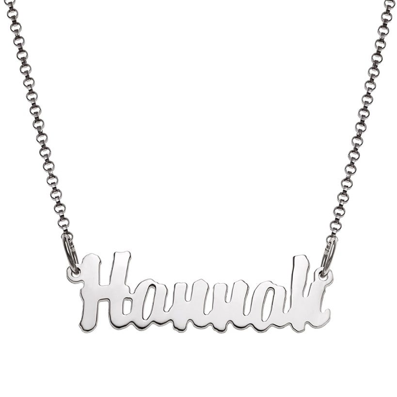 Personalized Name Necklace Sterling Silver