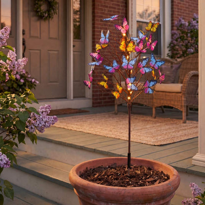 Swaying Solar Butterfly Lights