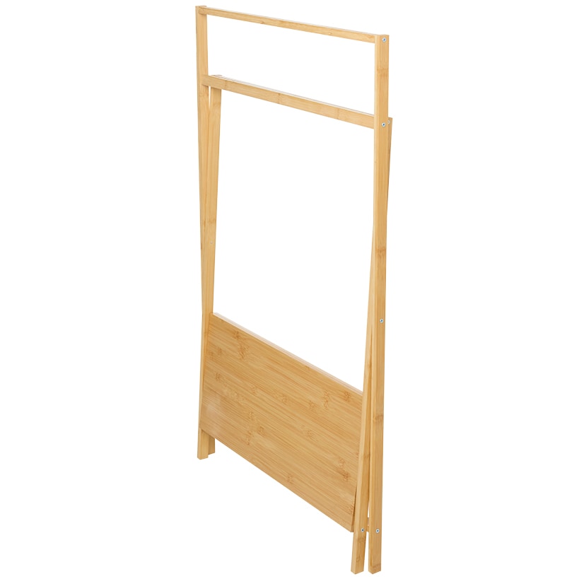 Bamboo Freestanding Towel Rack - Foldable