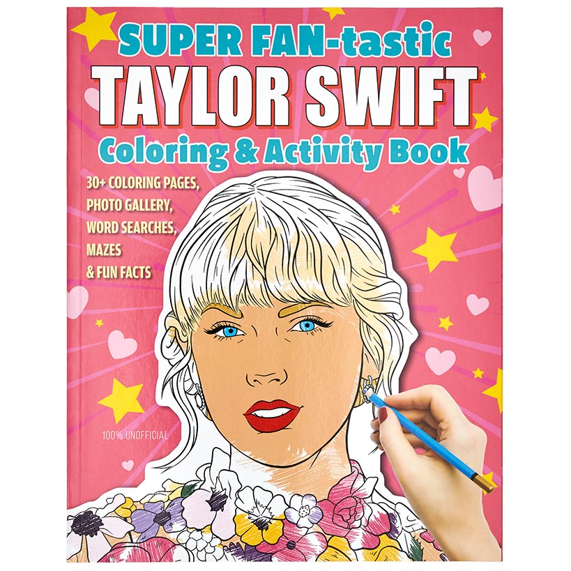 Taylor Swift Coloring and Activity Book