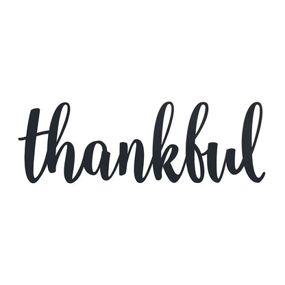 Thankful Wood Decor