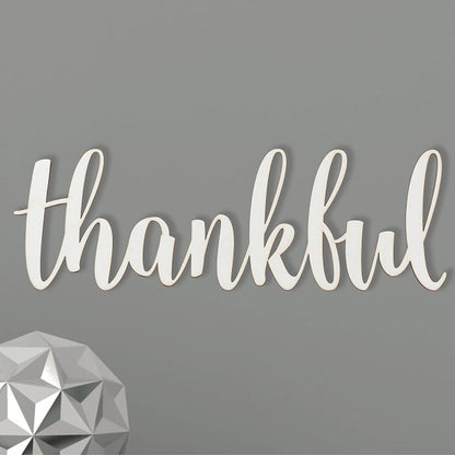 Thankful Wood Decor