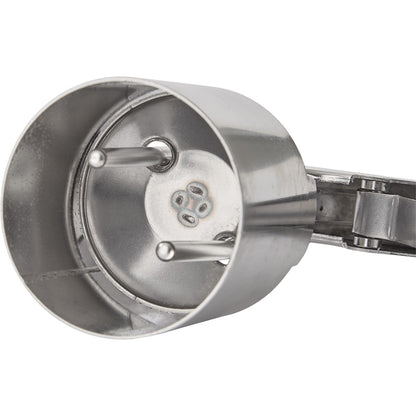 Classic Retro Stainless Steel Cylinder Ice Cream Scoop with Handle