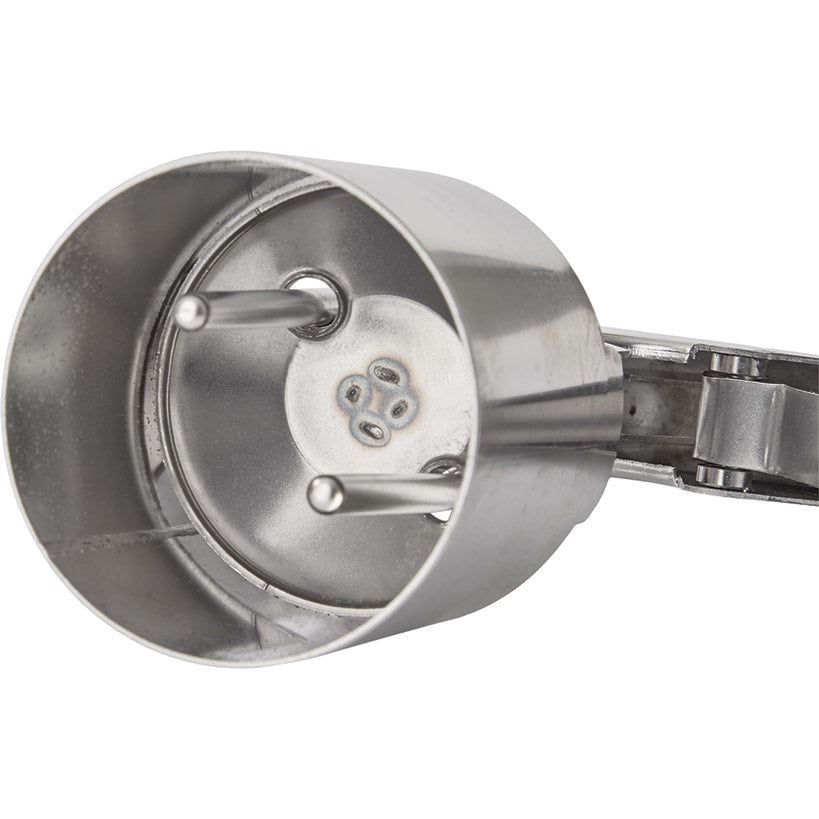 Classic Retro Stainless Steel Cylinder Ice Cream Scoop with Handle