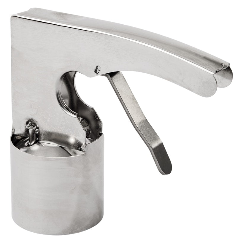 Classic Retro Stainless Steel Cylinder Ice Cream Scoop with Handle