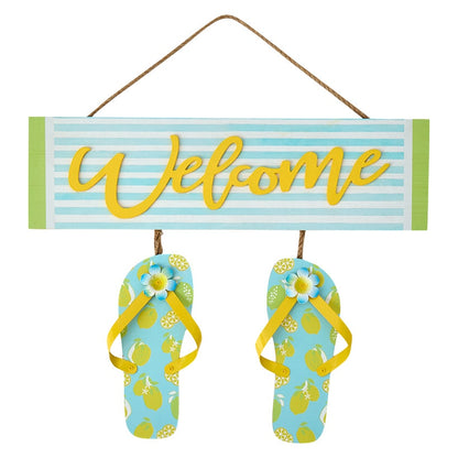 Themed Flip Flop Welcome Signs