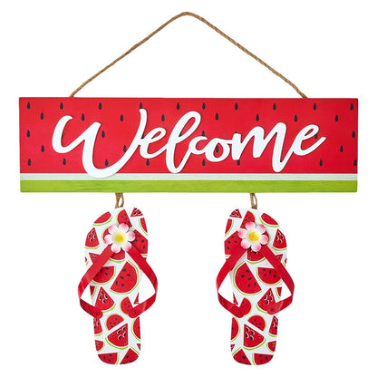 Themed Flip Flop Welcome Signs