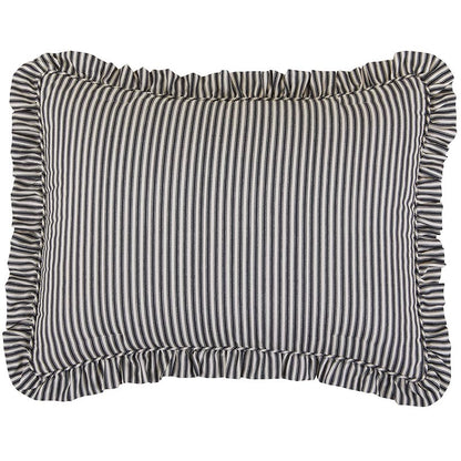 Ticking Stripe Skirted Bedspread