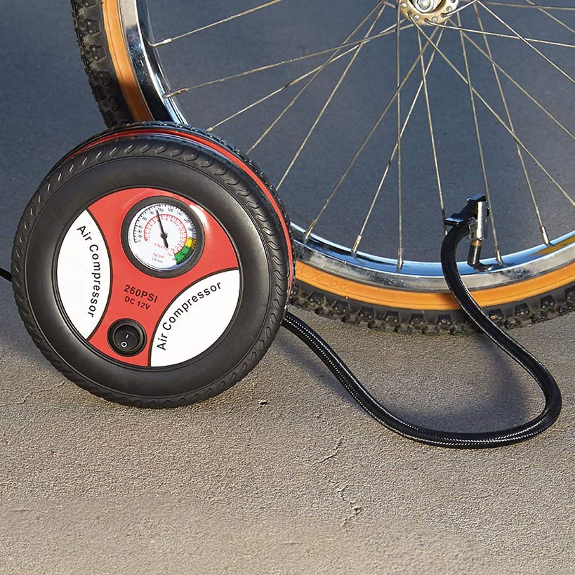 Air Compressor Tire Shaped 260 PSI 12V