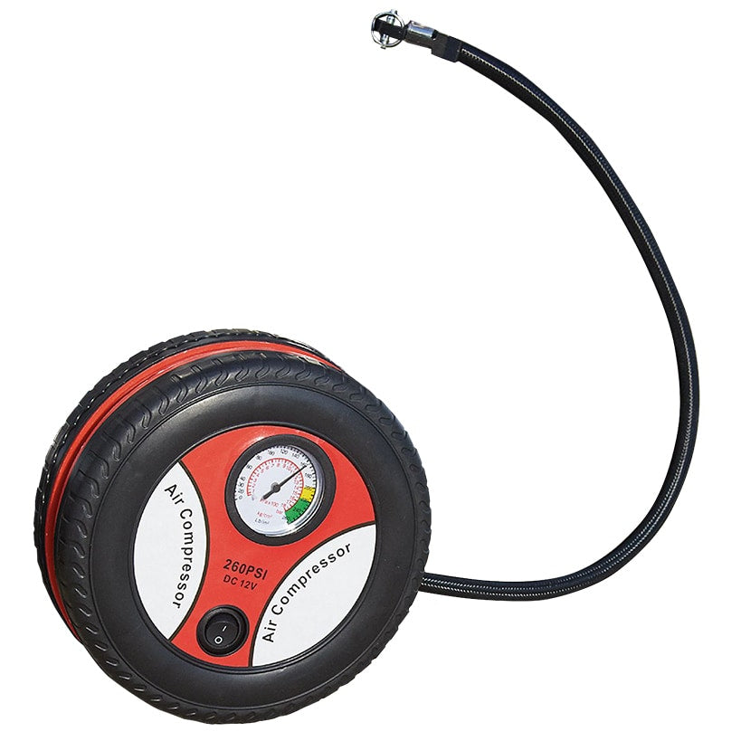 Air Compressor Tire Shaped 260 PSI 12V