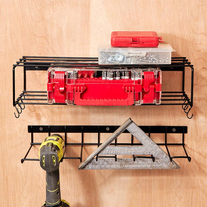 Power Tool Holder Organizers for Garage and Workshop Storage - Set Of 2