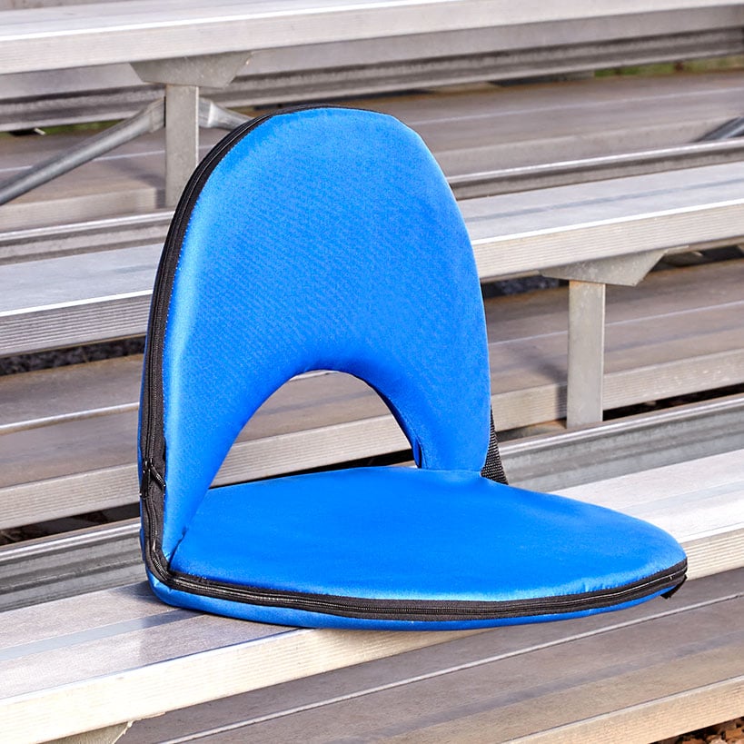 Travel Folding Cushioned Seat 5 Adjustable Positions Blue Or Gray#select-color_blue