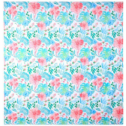 Tropical Garden Shower Curtain, Bath Rug, Hand Towels, Valance, or Hooks