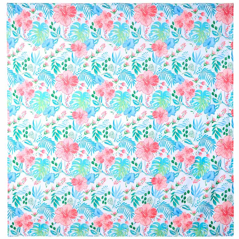 Tropical Garden Shower Curtain, Bath Rug, Hand Towels, Valance, or Hooks#select-item_shower-curtain