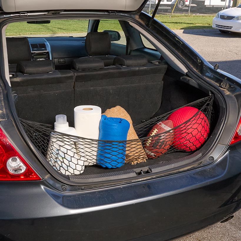 Trunk Cargo Net Versatile Lightweight Pet Barrier Car Organization