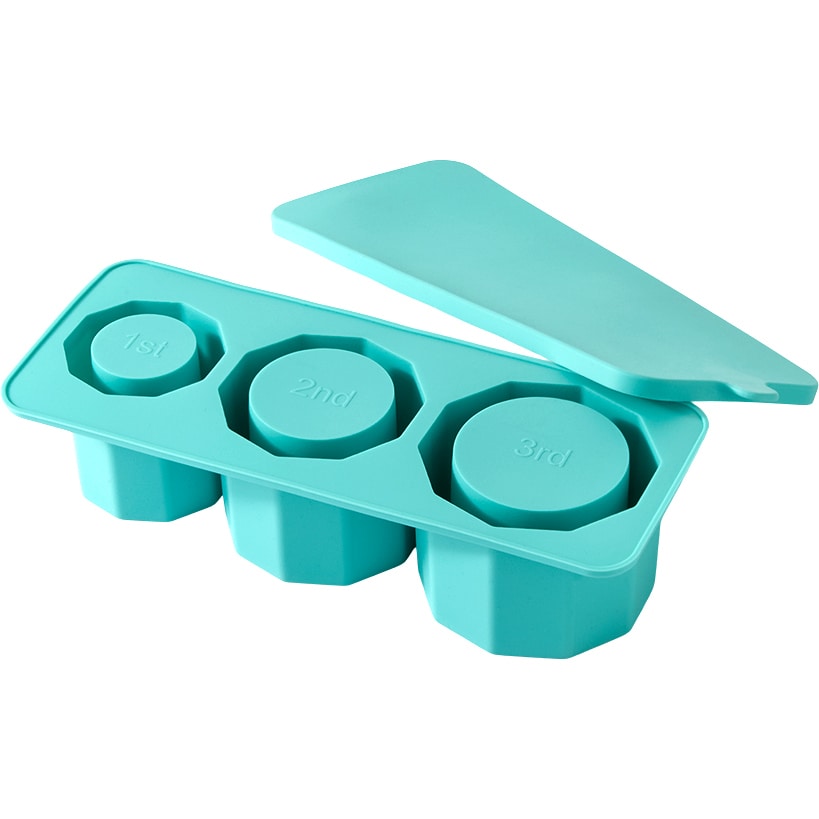 Silicone Cylinder Ice Cube Tray for Tumblers
