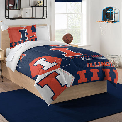 NCAA Hexagon Comforter Set