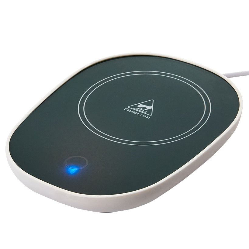 USB Mug Warmer Induction Waterproof Desk Coffee Tea Cup Drink Beverage