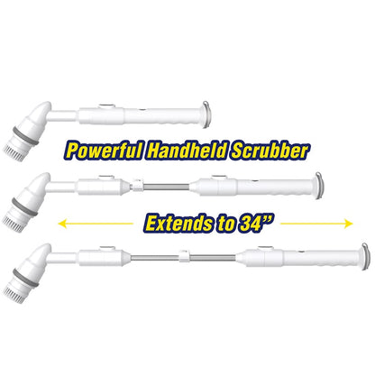 Voom™ Spin Scrubber Cordless Powerful With Heavy Duty All Purpose Brushes